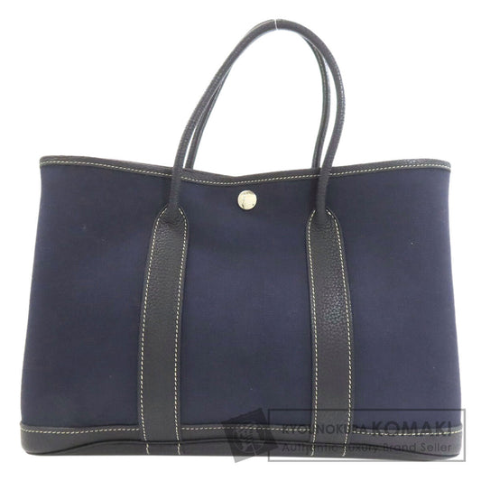 HERMES エルメス ガーデンパーティTPM シルバー金具 ワールドフェスティバル限定 トートバッグ トワルオフィシェ レディース 中古