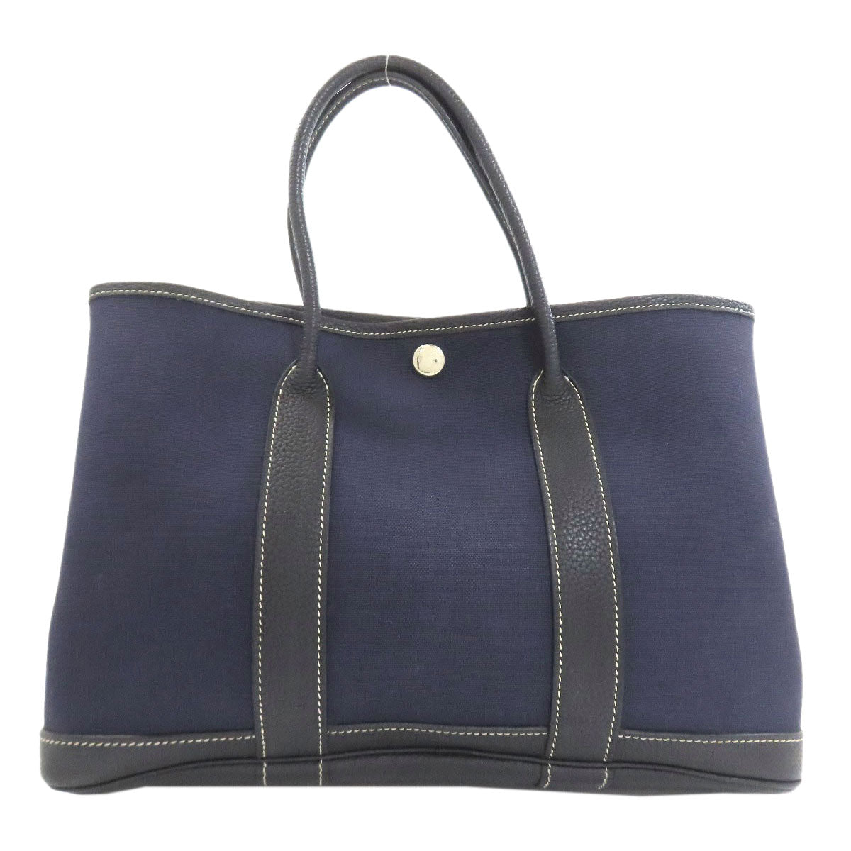 HERMES エルメス ガーデンパーティTPM シルバー金具 ワールドフェスティバル限定 トートバッグ トワルオフィシェ レディース 中古
