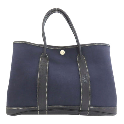 HERMES エルメス ガーデンパーティTPM シルバー金具 ワールドフェスティバル限定 トートバッグ トワルオフィシェ レディース 中古