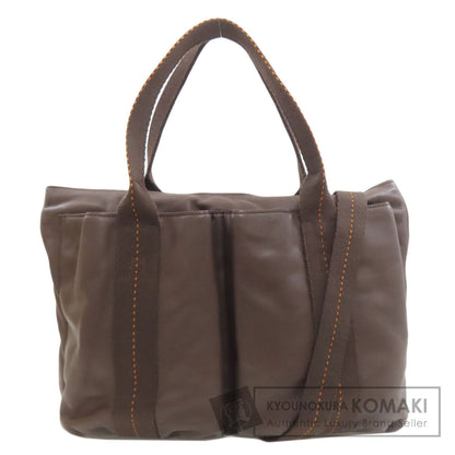 HERMES エルメス キャラバンホリゾンタルMM 2WAY ハンドバッグ カーフ レディース 中古