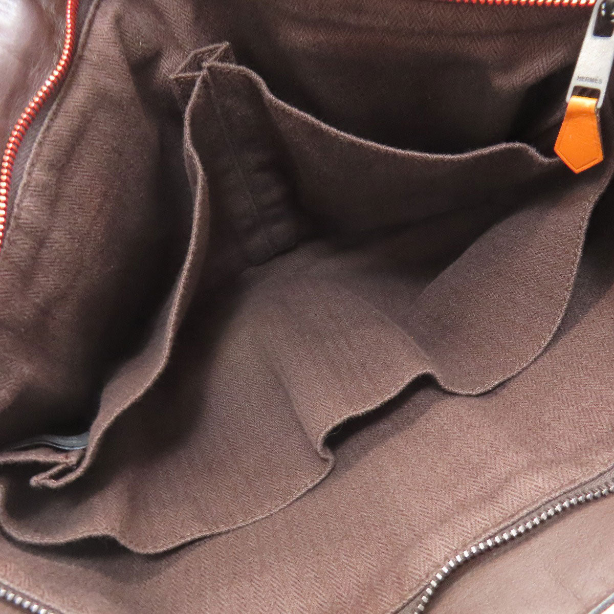 HERMES エルメス キャラバンホリゾンタルMM 2WAY ハンドバッグ カーフ レディース 中古