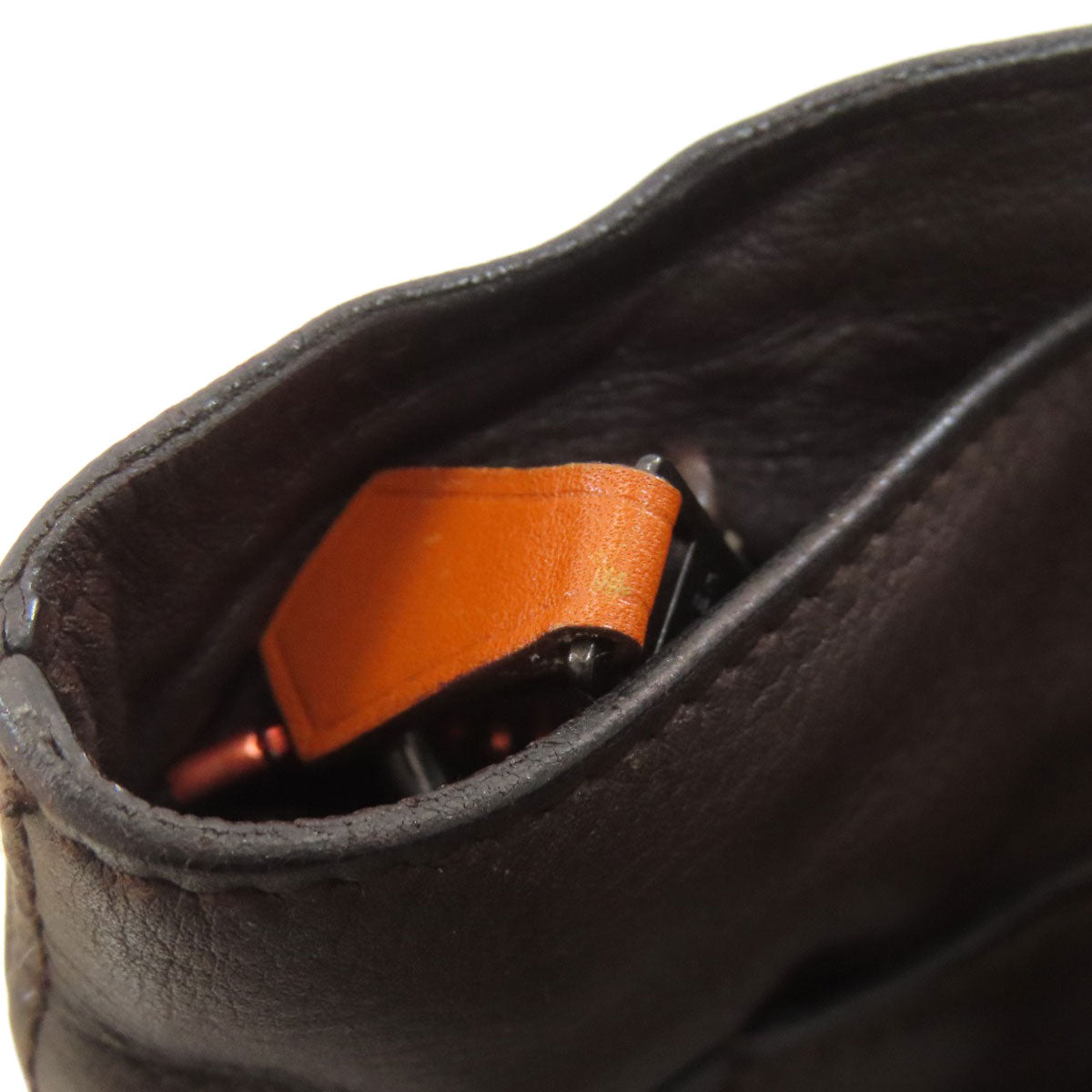 HERMES エルメス キャラバンホリゾンタルMM 2WAY ハンドバッグ カーフ レディース 中古
