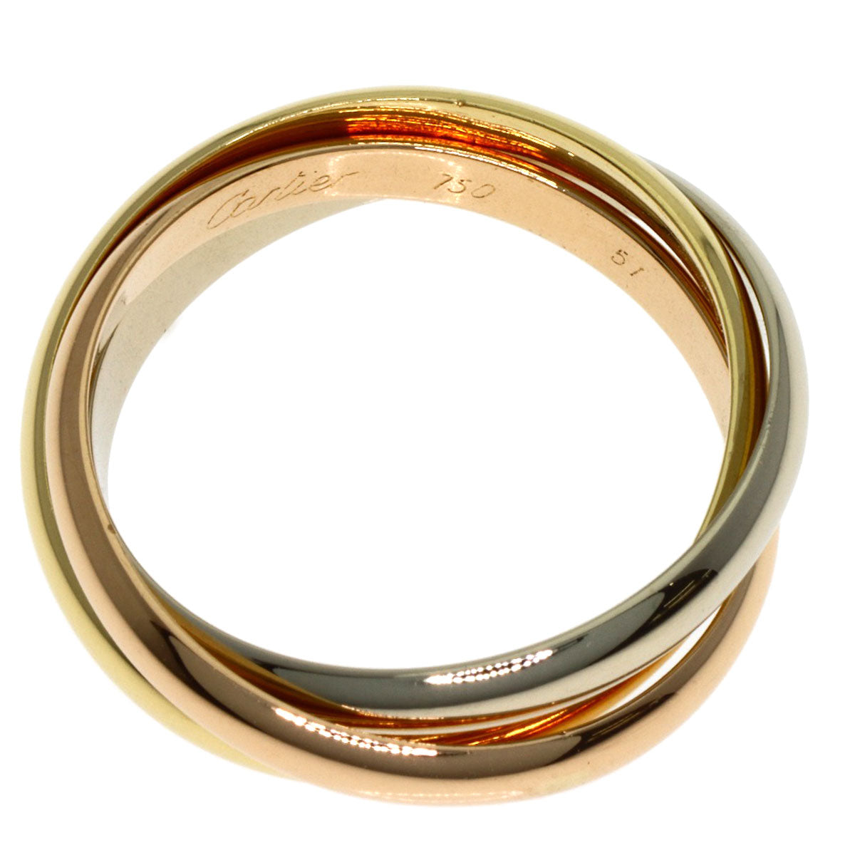 カルティエ トリニティ SM #51 リング・指輪 中古 商品画像4