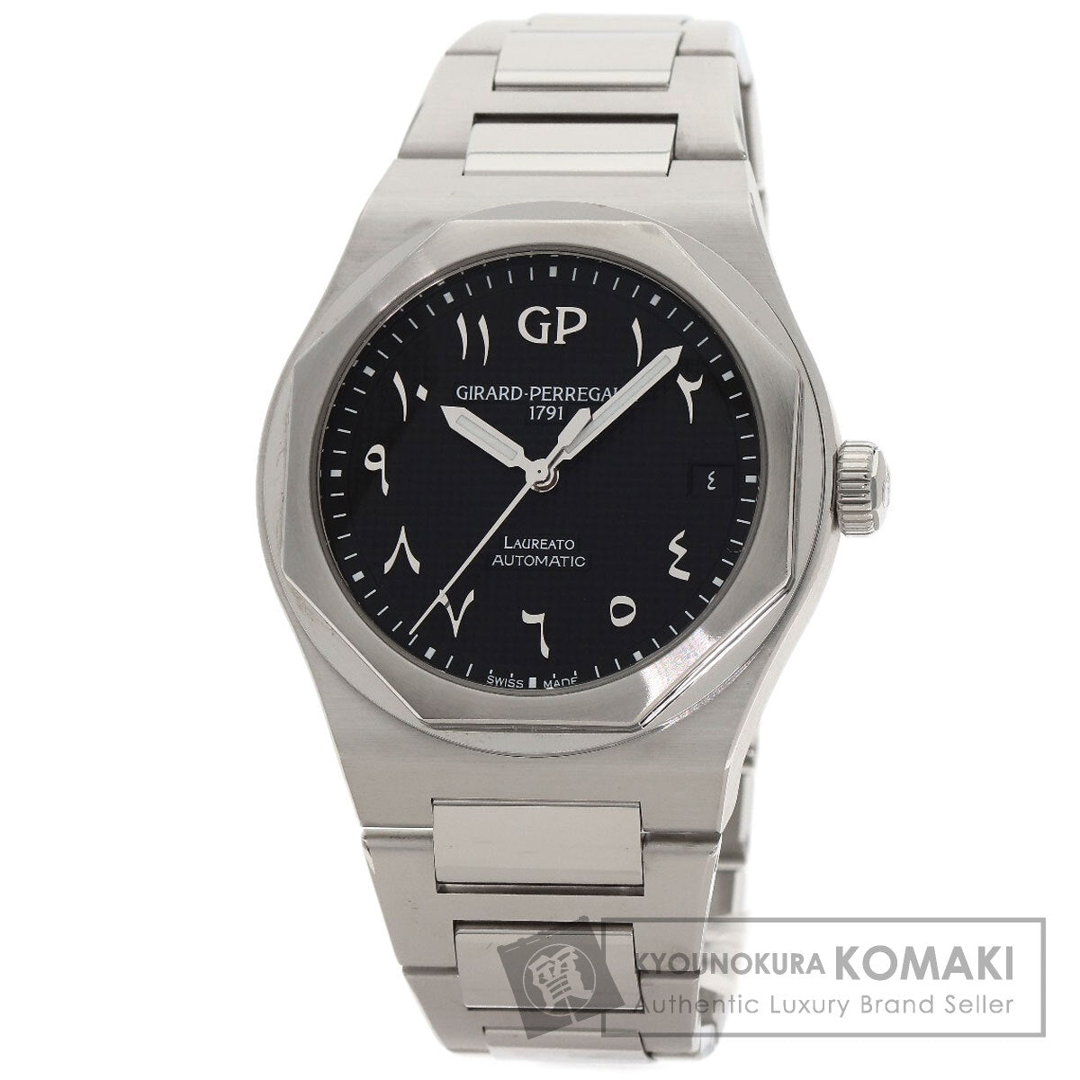 ジラール・ペルゴ 81010-11-1750-11A ロレアート 42mm リミテッドエディション 28本限定 アラビア文字盤 腕時計 中古 商品画像1