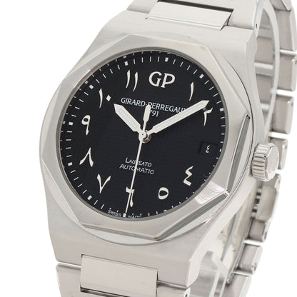 GIRARD-PERREGAUX ジラール・ペルゴ 81010-11-1750-11A ロレアート 42mm リミテッドエディション 28本限定 アラビア文字盤 腕時計 SS メンズ 中古