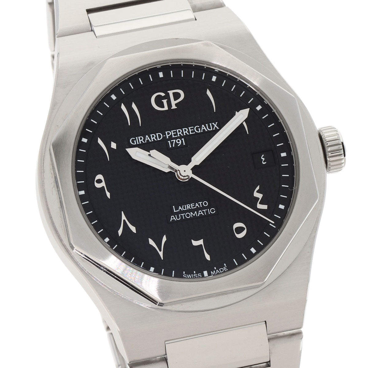 ジラール・ペルゴ 81010-11-1750-11A ロレアート 42mm リミテッドエディション 28本限定 アラビア文字盤 腕時計 中古 商品画像5