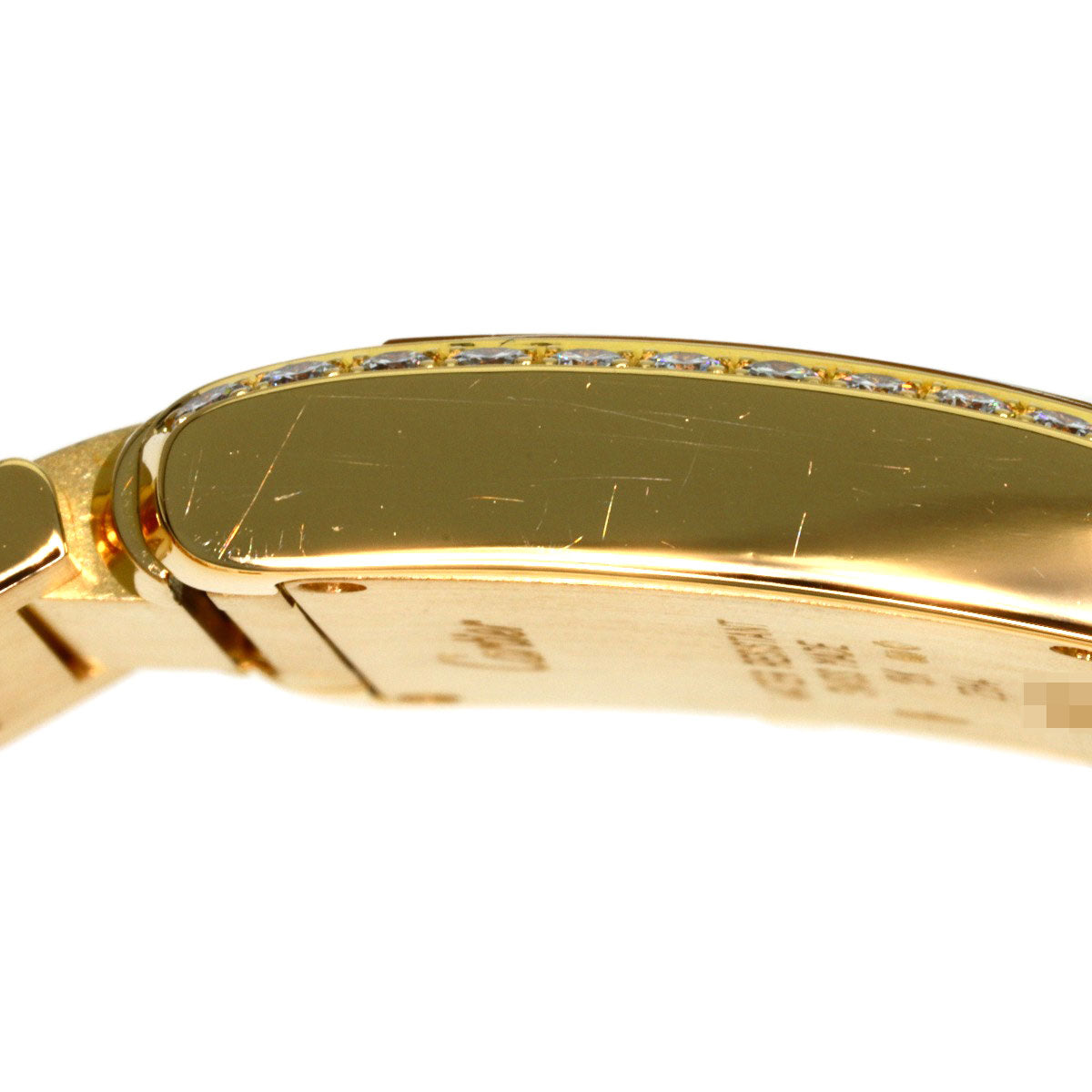 カルティエ WE1001RD タンクフランセーズ SM 純正 フル ダイヤモンド 腕時計 中古 商品画像16