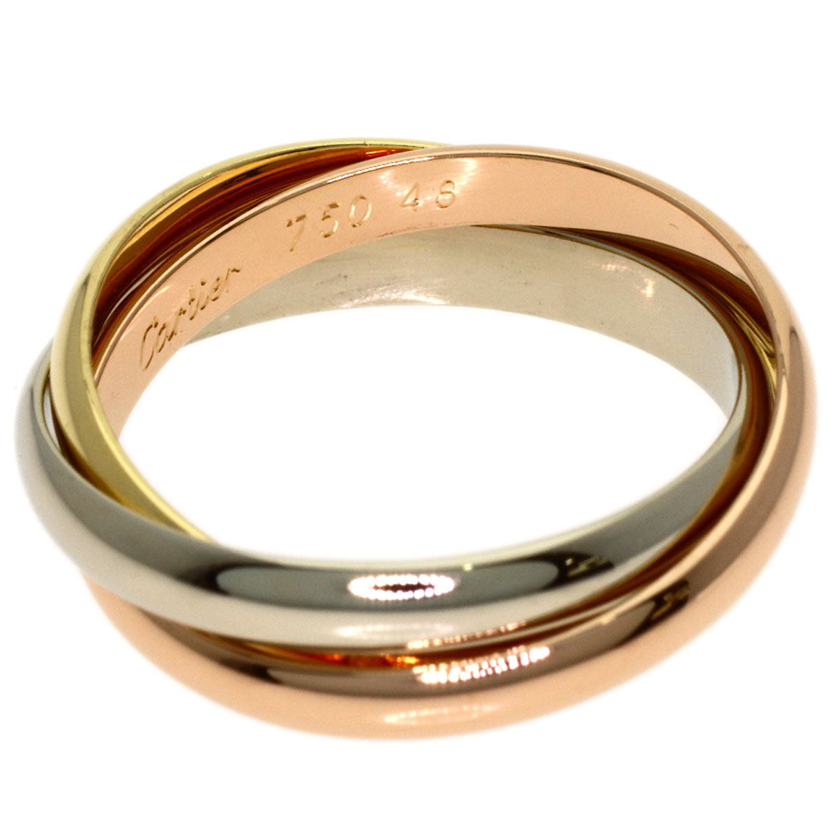 カルティエ トリニティ SM #48 リング・指輪 中古 商品画像4