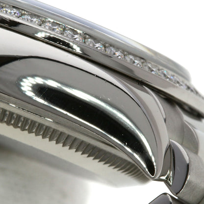 ROLEX ロレックス 279136RBR デイトジャスト 28 ベゼル ダイヤモンド 腕時計 PT レディース 中古