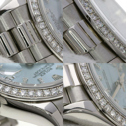 ROLEX ロレックス 279136RBR デイトジャスト 28 ベゼル ダイヤモンド 腕時計 PT レディース 中古