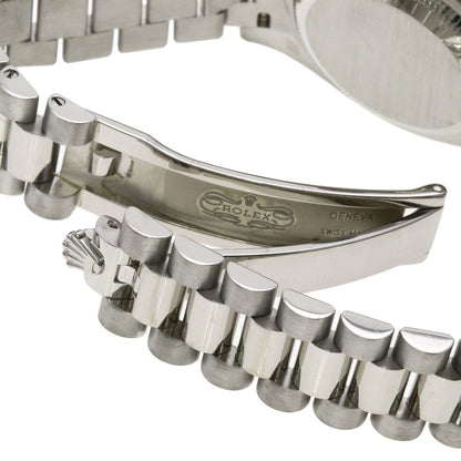 ROLEX ロレックス 279136RBR デイトジャスト 28 ベゼル ダイヤモンド 腕時計 PT レディース 中古