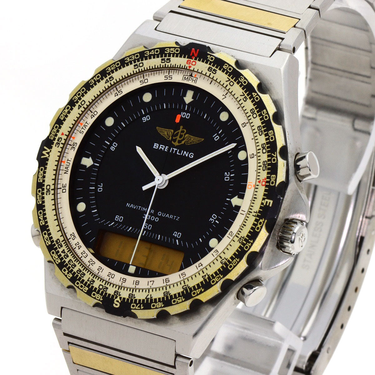 ブライトリング 80971 ナビタイマー デジタル 腕時計 中古 商品画像4