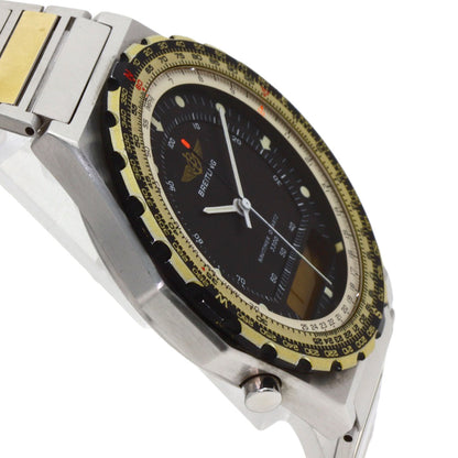 BREITLING ブライトリング 80971 ナビタイマー デジタル 腕時計 SS メンズ 中古