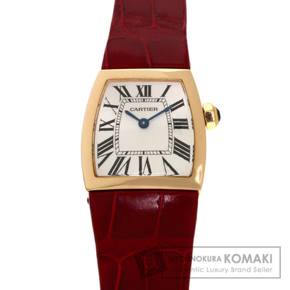 CARTIER カルティエ W6400356 ラドーニャ SM 腕時計 K18PG レディース 中古