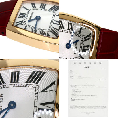 CARTIER カルティエ W6400356 ラドーニャ SM 腕時計 K18PG レディース 中古