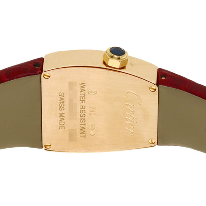 CARTIER カルティエ W6400356 ラドーニャ SM 腕時計 K18PG レディース 中古