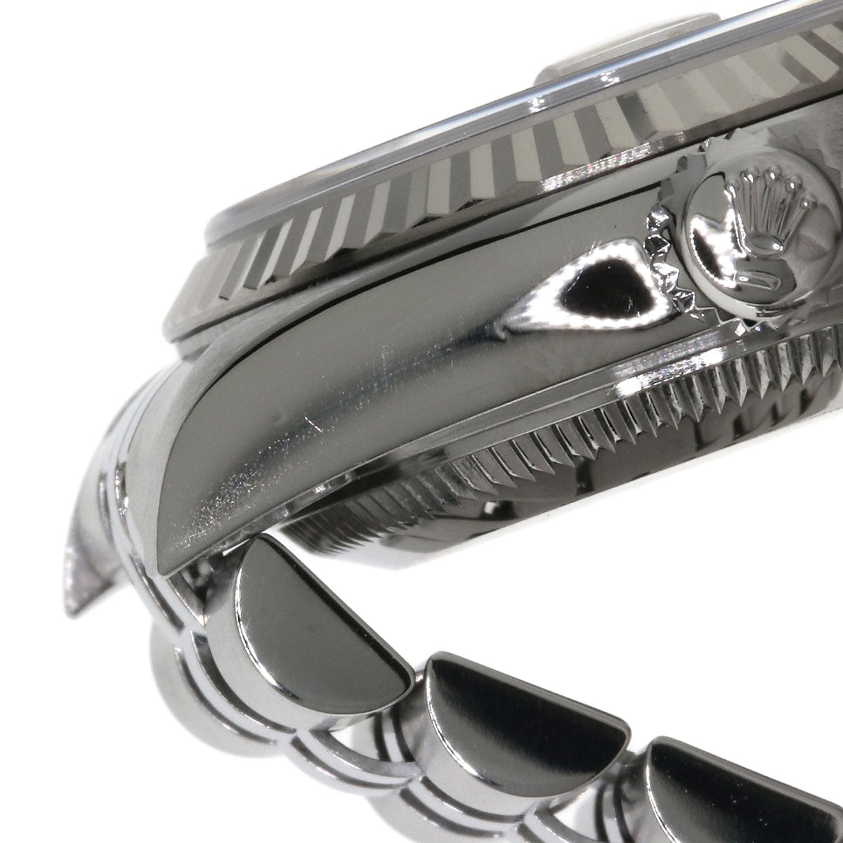 ROLEX ロレックス 69174G デイトジャスト 10P ダイヤモンド 腕時計 SS レディース 中古