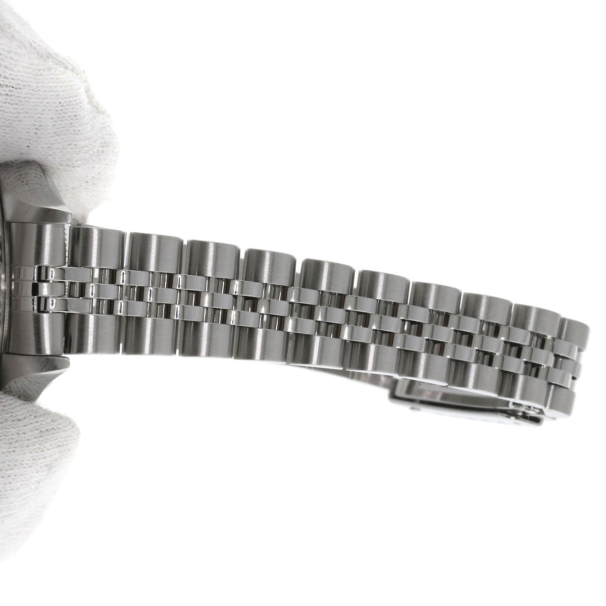 ROLEX ロレックス 69174G デイトジャスト 10P ダイヤモンド 腕時計 SS レディース 中古