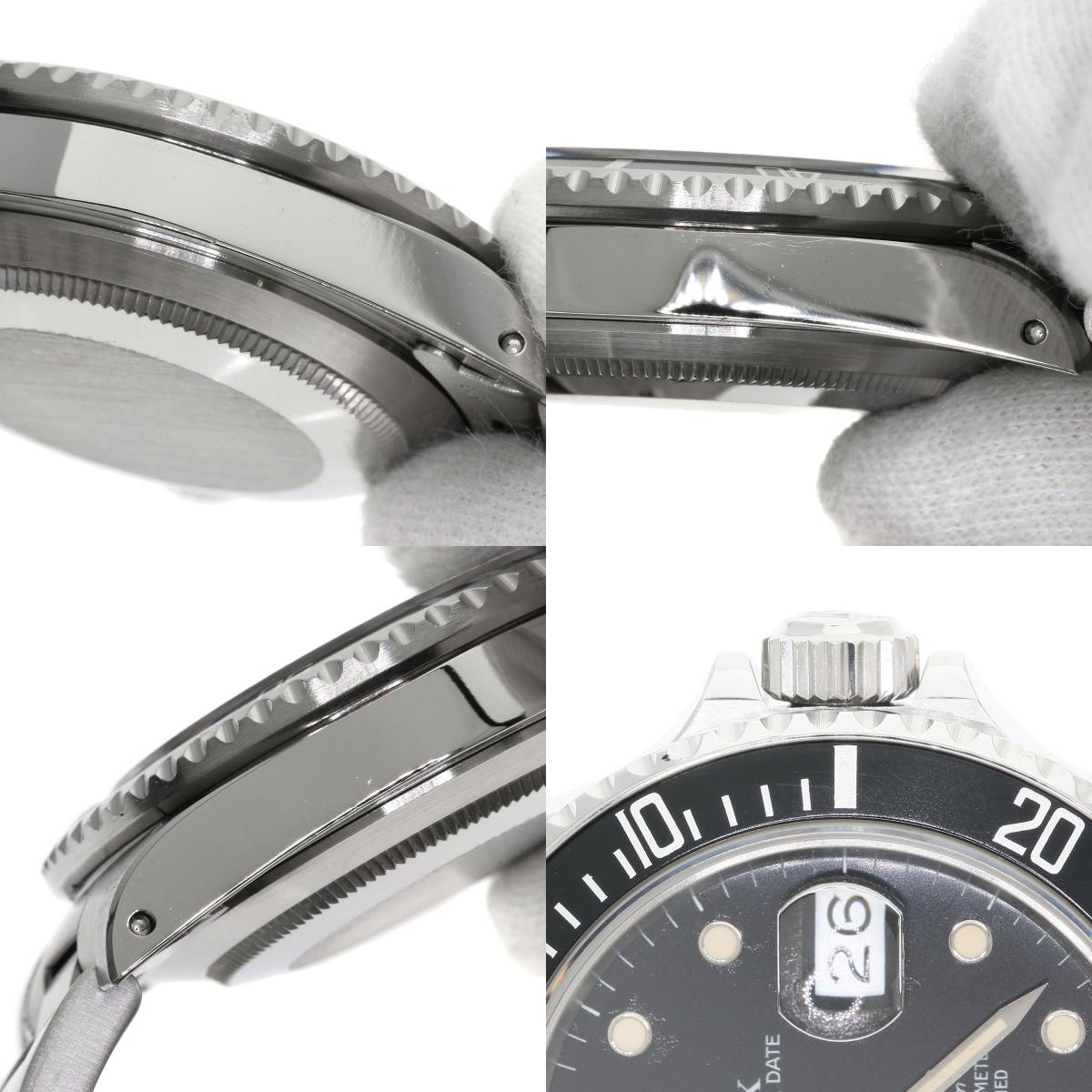 ROLEX ロレックス 168000 サブマリーナデイト オールトリチウム 1987年製 ヴィンテージ 腕時計 SS メンズ 中古
