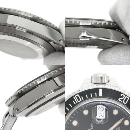 ROLEX ロレックス 168000 サブマリーナデイト オールトリチウム 1987年製 ヴィンテージ 腕時計 SS メンズ 中古