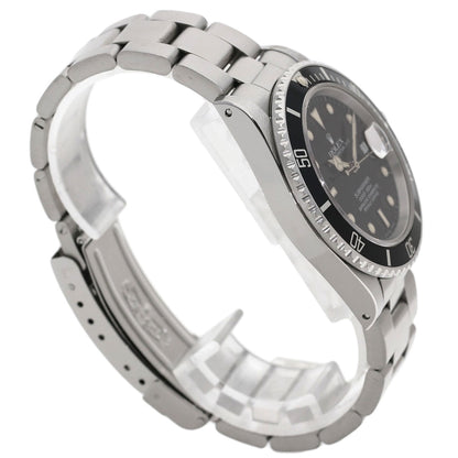 ROLEX ロレックス 168000 サブマリーナデイト オールトリチウム 1987年製 ヴィンテージ 腕時計 SS メンズ 中古