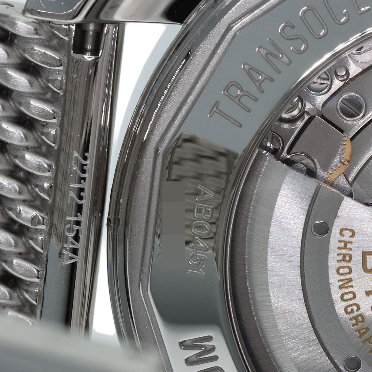 BREITLING ブライトリング AB0451 トランスオーシャン クロノグラフ GMT 世界限定2000本 腕時計 SS メンズ 中古