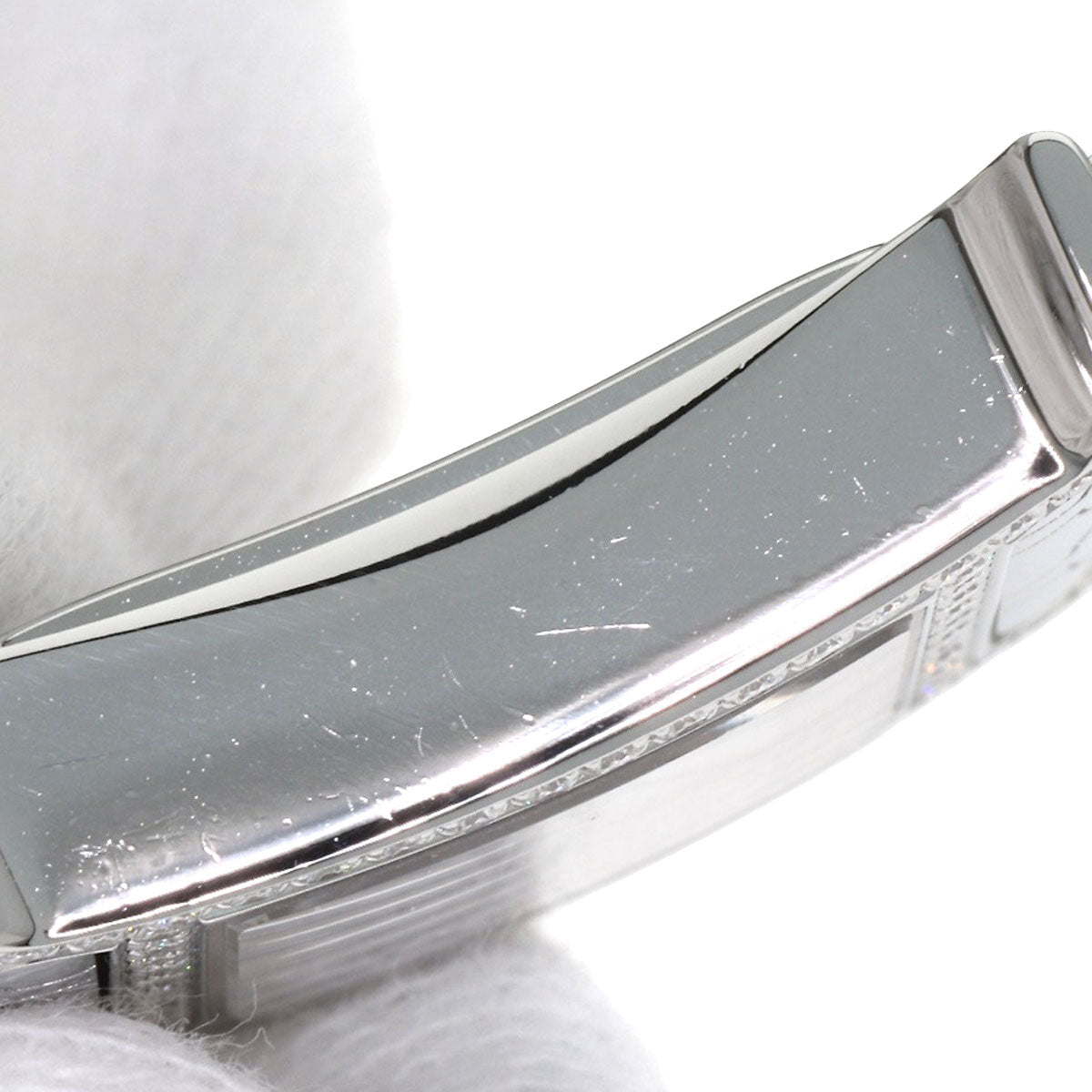HERMES エルメス HH1.130 Hウォッチ ミニ ダイヤモンド 腕時計 SS レディース 中古