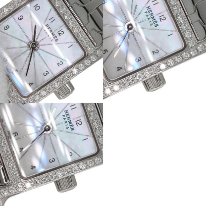 エルメス HH1.130 Hウォッチ ミニ ダイヤモンド 腕時計 中古 商品画像20