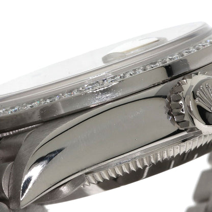 ROLEX ロレックス 69139G デイトジャスト 10P ダイヤモンド 腕時計 K18WG レディース 中古