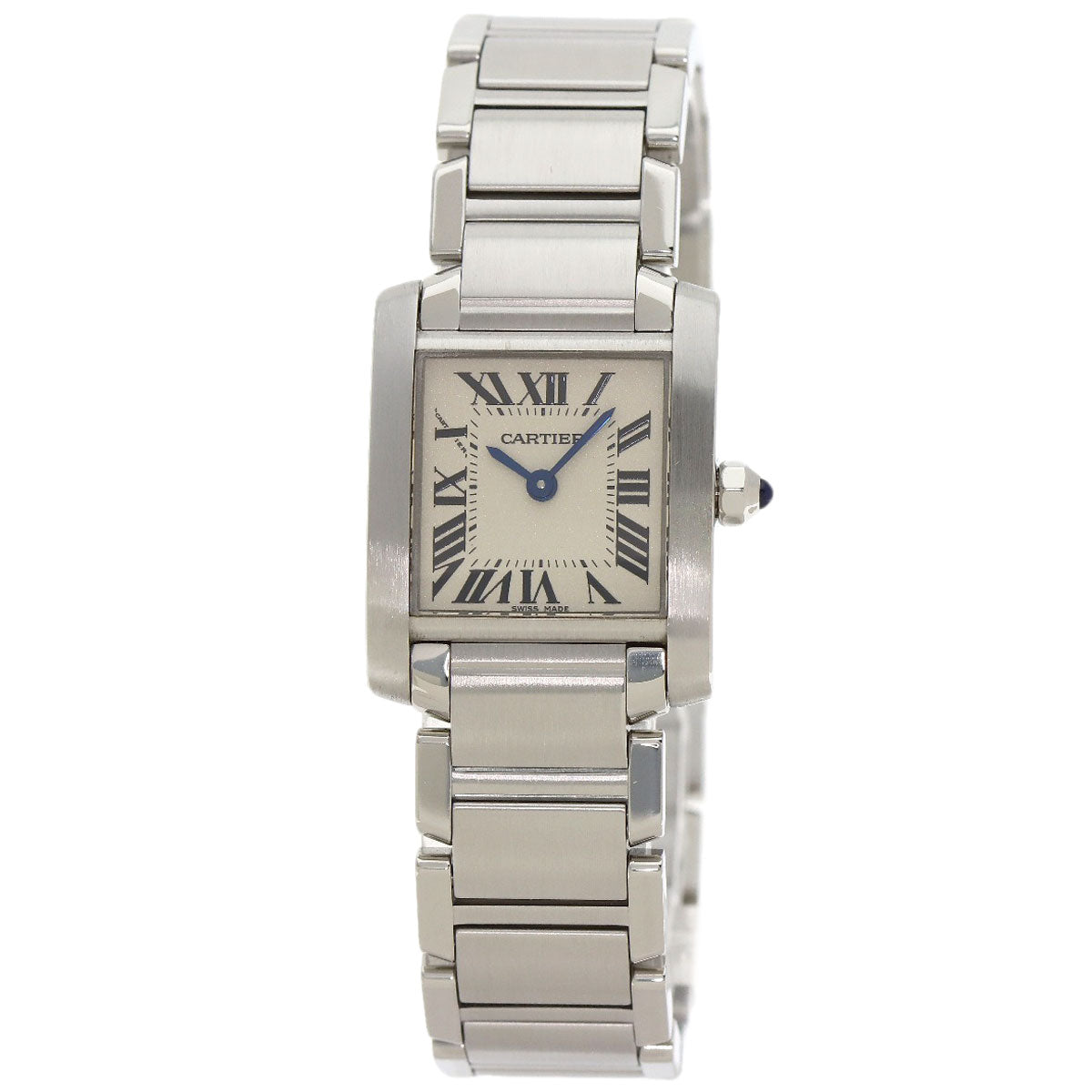 CARTIER カルティエ W51008Q3 タンクフランセーズSM 腕時計 SS レディース 中古