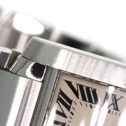 CARTIER カルティエ W51008Q3 タンクフランセーズSM 腕時計 SS レディース 中古