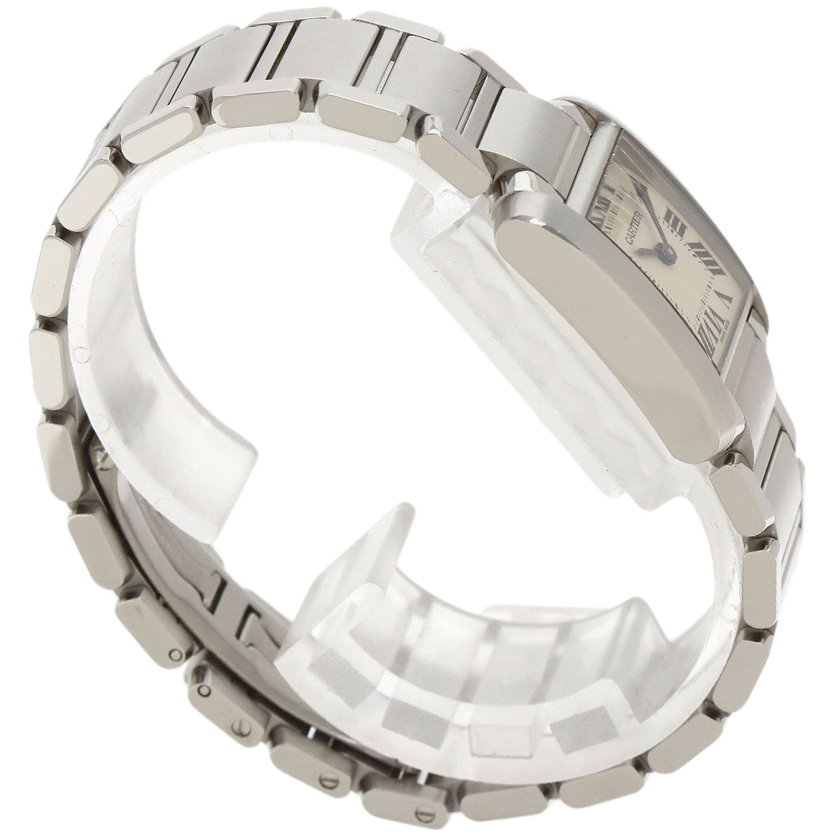 CARTIER カルティエ W51008Q3 タンクフランセーズSM 腕時計 SS レディース 中古