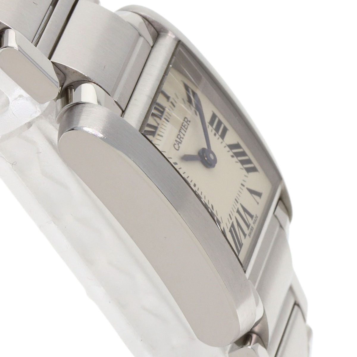 CARTIER カルティエ W51008Q3 タンクフランセーズSM 腕時計 SS レディース 中古