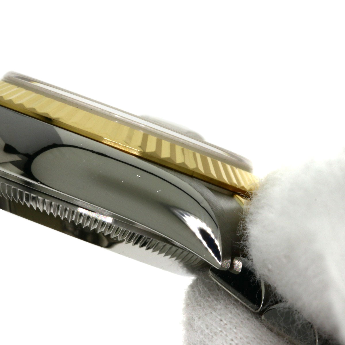 ROLEX ロレックス 79173G デイトジャスト 10P ダイヤモンド 腕時計 SS レディース 中古