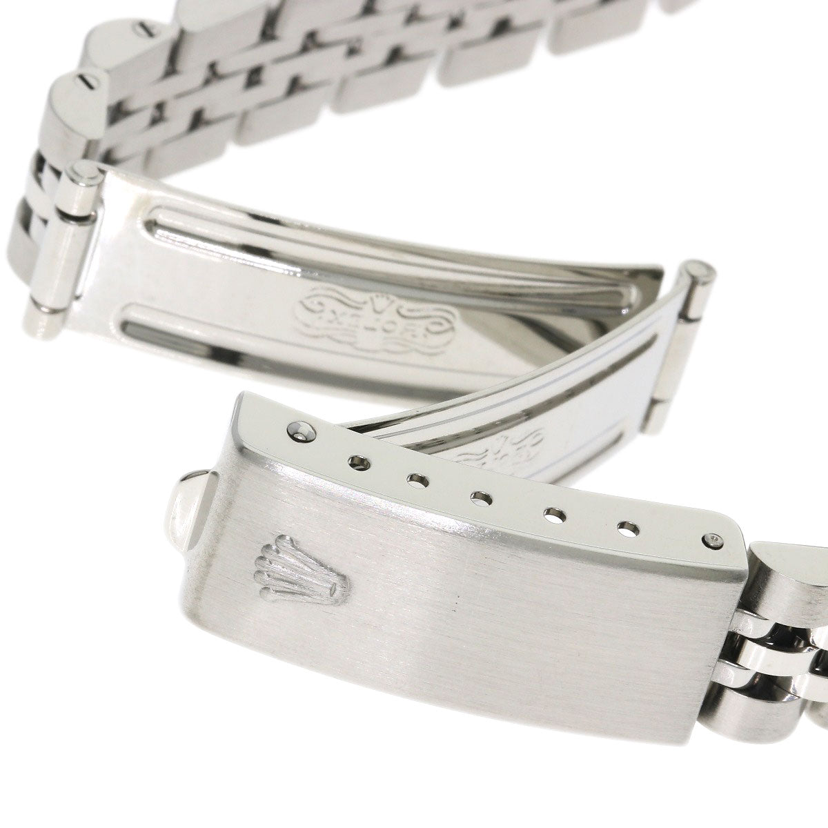 ROLEX ロレックス 69174G デイトジャスト 10P ダイヤモンド 腕時計 SS レディース 中古