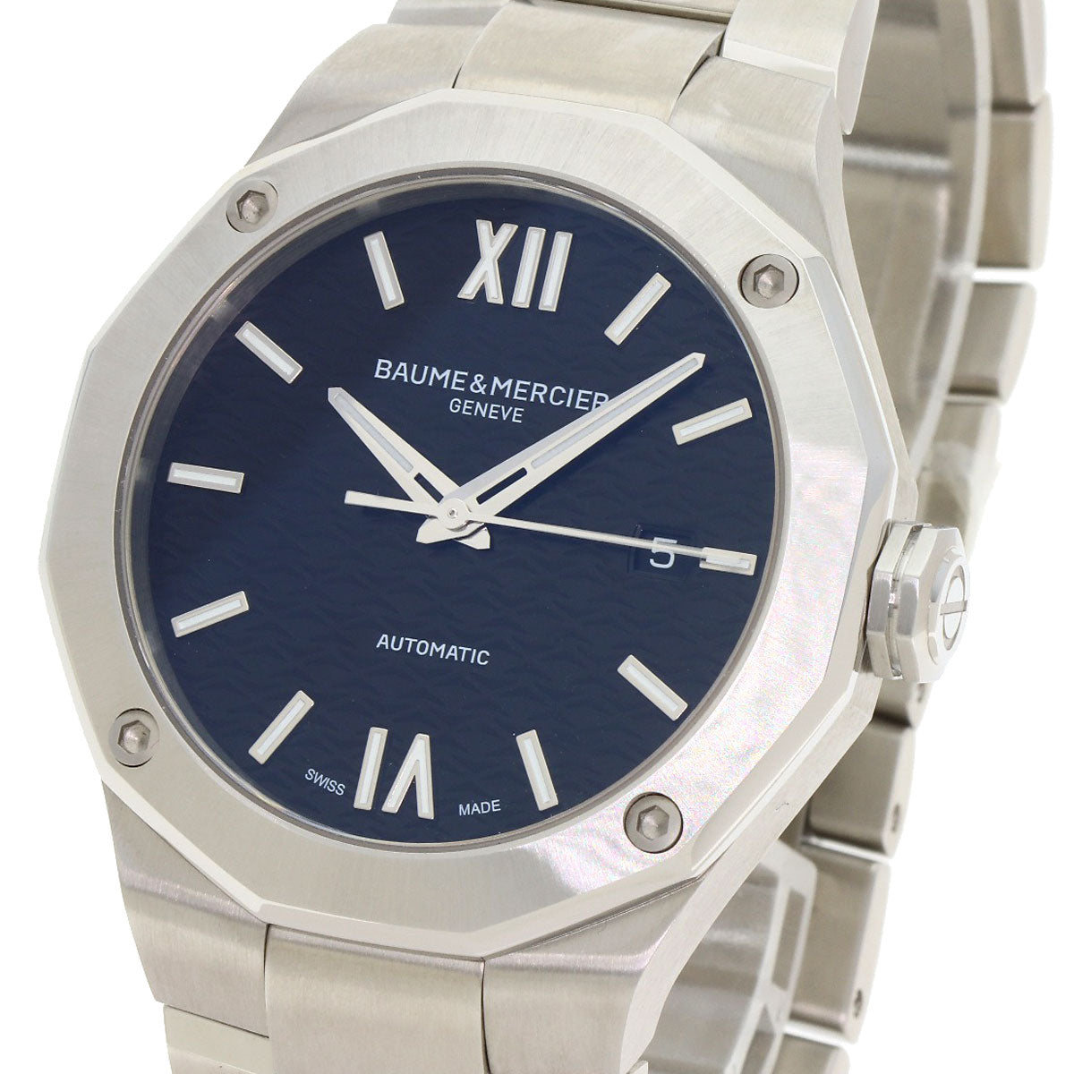 Baume & Mercier ボーム＆メルシェ MOA10621 リビエラ 腕時計 SS メンズ 中古