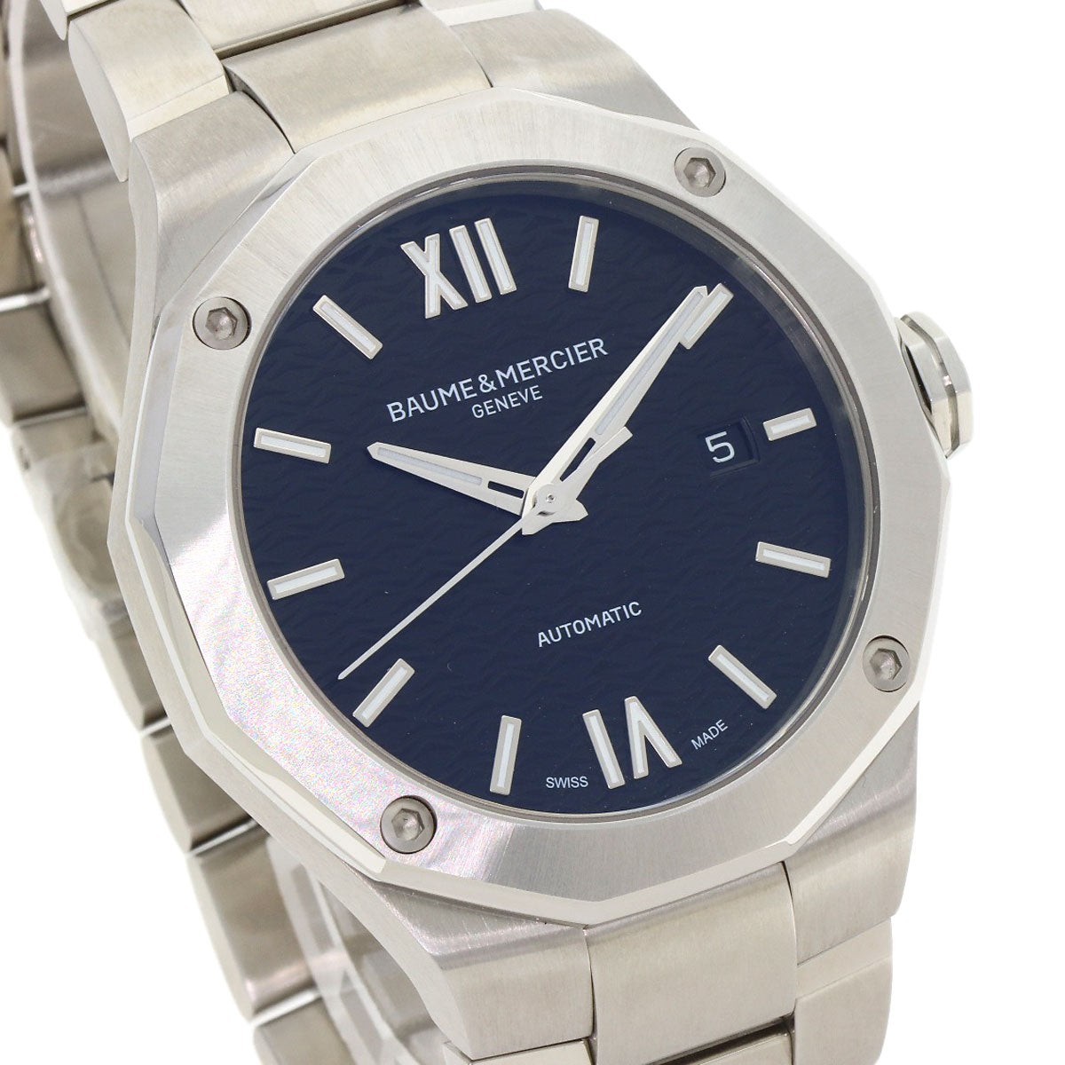 Baume & Mercier ボーム＆メルシェ MOA10621 リビエラ 腕時計 SS メンズ 中古