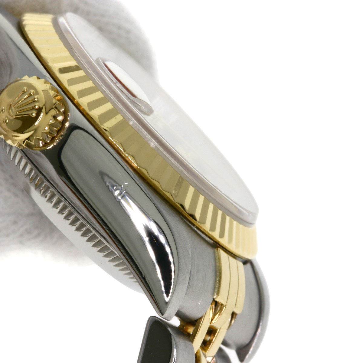ROLEX ロレックス 69173G デイトジャスト 10P ダイヤモンド チェリーグラデーション 腕時計 SS レディース 中古
