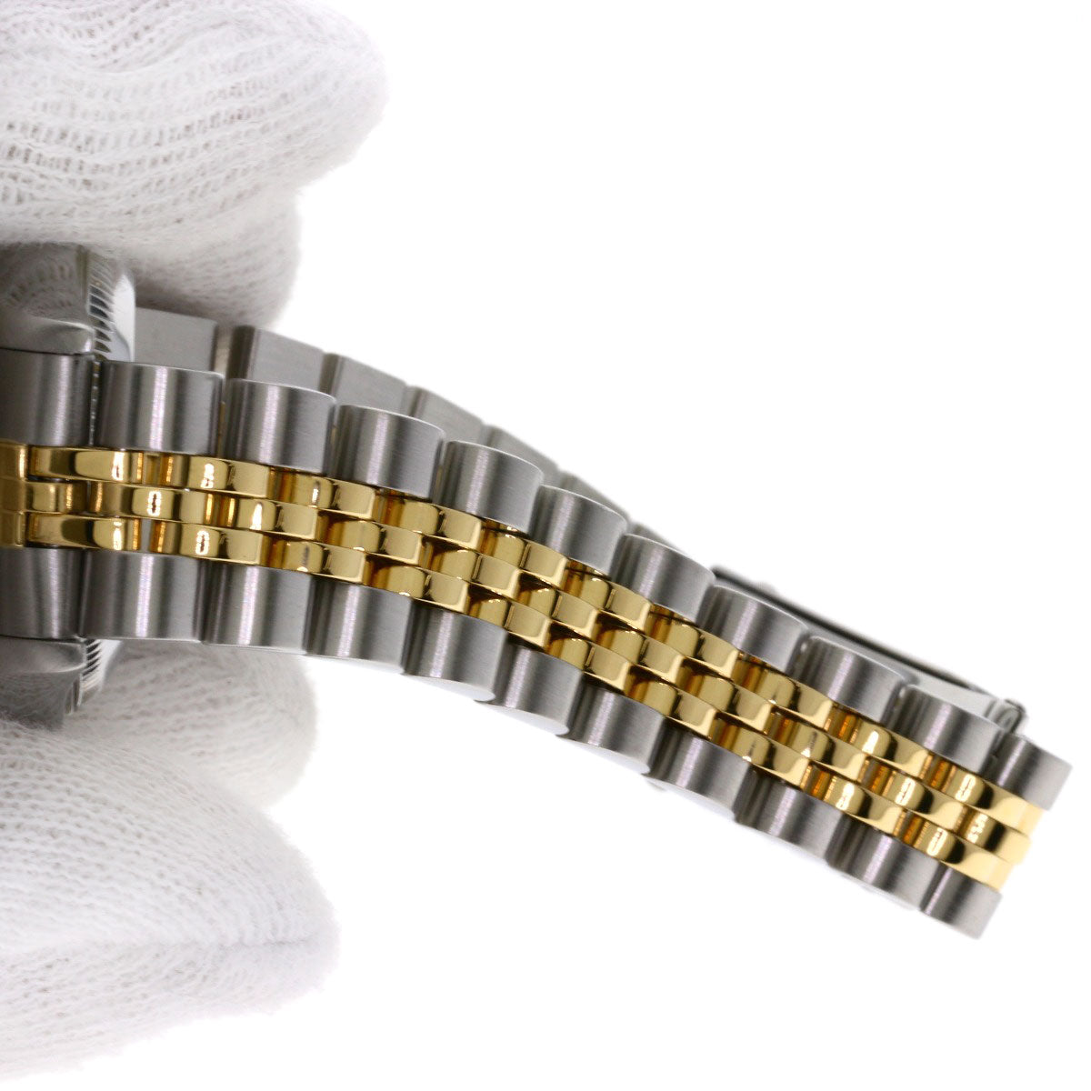 ROLEX ロレックス 69173G デイトジャスト 10P ダイヤモンド チェリーグラデーション 腕時計 SS レディース 中古