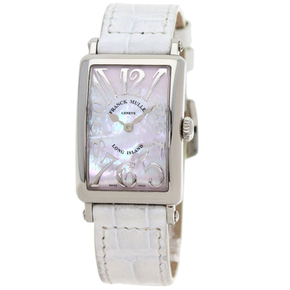 FRANCK MULLER フランクミュラー 902QZRELMOP ロングアイランド マザーオブパール 腕時計 SS レディース 中古