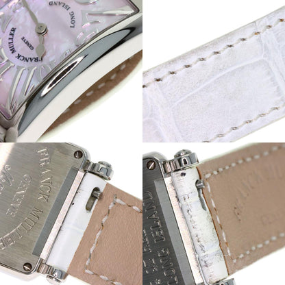 FRANCK MULLER フランクミュラー 902QZRELMOP ロングアイランド マザーオブパール 腕時計 SS レディース 中古