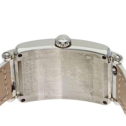 FRANCK MULLER フランクミュラー 902QZRELMOP ロングアイランド マザーオブパール 腕時計 SS レディース 中古
