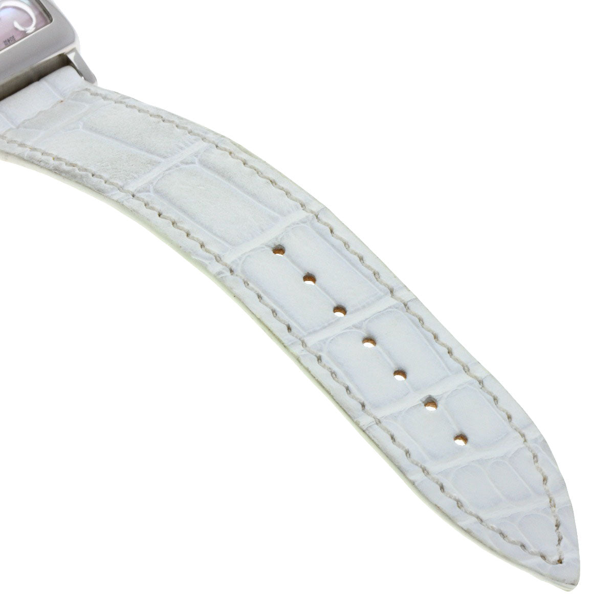 FRANCK MULLER フランクミュラー 902QZRELMOP ロングアイランド マザーオブパール 腕時計 SS レディース 中古