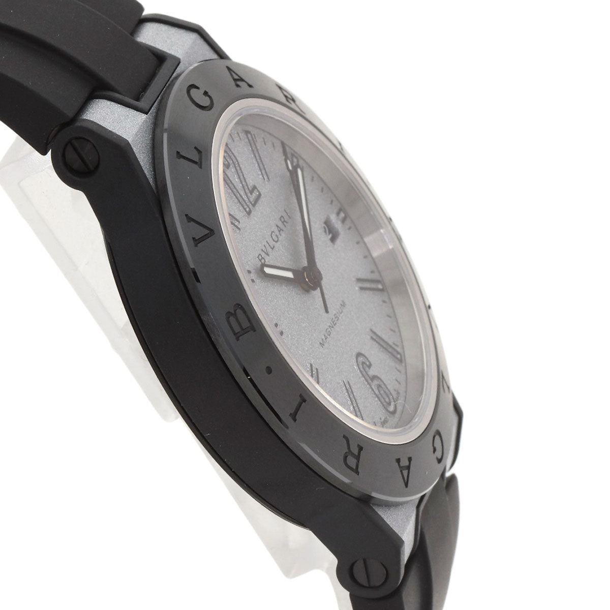 BVLGARI ブルガリ DG41C6SMCVD ディアゴノ マグネシウム 腕時計 マグネシウム/PEEK メンズ 中古