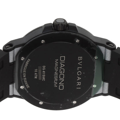 BVLGARI ブルガリ DG41C6SMCVD ディアゴノ マグネシウム 腕時計 マグネシウム/PEEK メンズ 中古