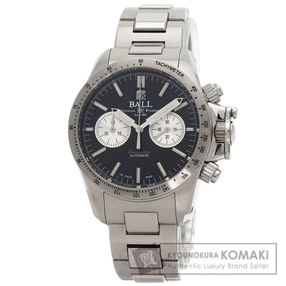 BALLWATCH ボールウォッチ CM2198C-S2CJ-BK エンジニア ハイドロカーボン レーサー クロノグラフ 腕時計 SS メンズ 中古