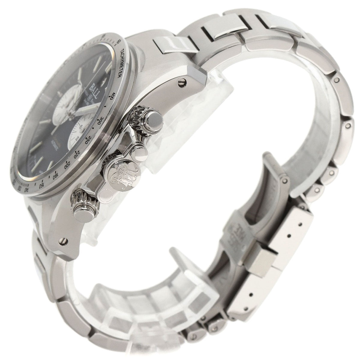 BALLWATCH ボールウォッチ CM2198C-S2CJ-BK エンジニア ハイドロカーボン レーサー クロノグラフ 腕時計 SS メンズ 中古