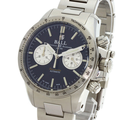 BALLWATCH ボールウォッチ CM2198C-S2CJ-BK エンジニア ハイドロカーボン レーサー クロノグラフ 腕時計 SS メンズ 中古