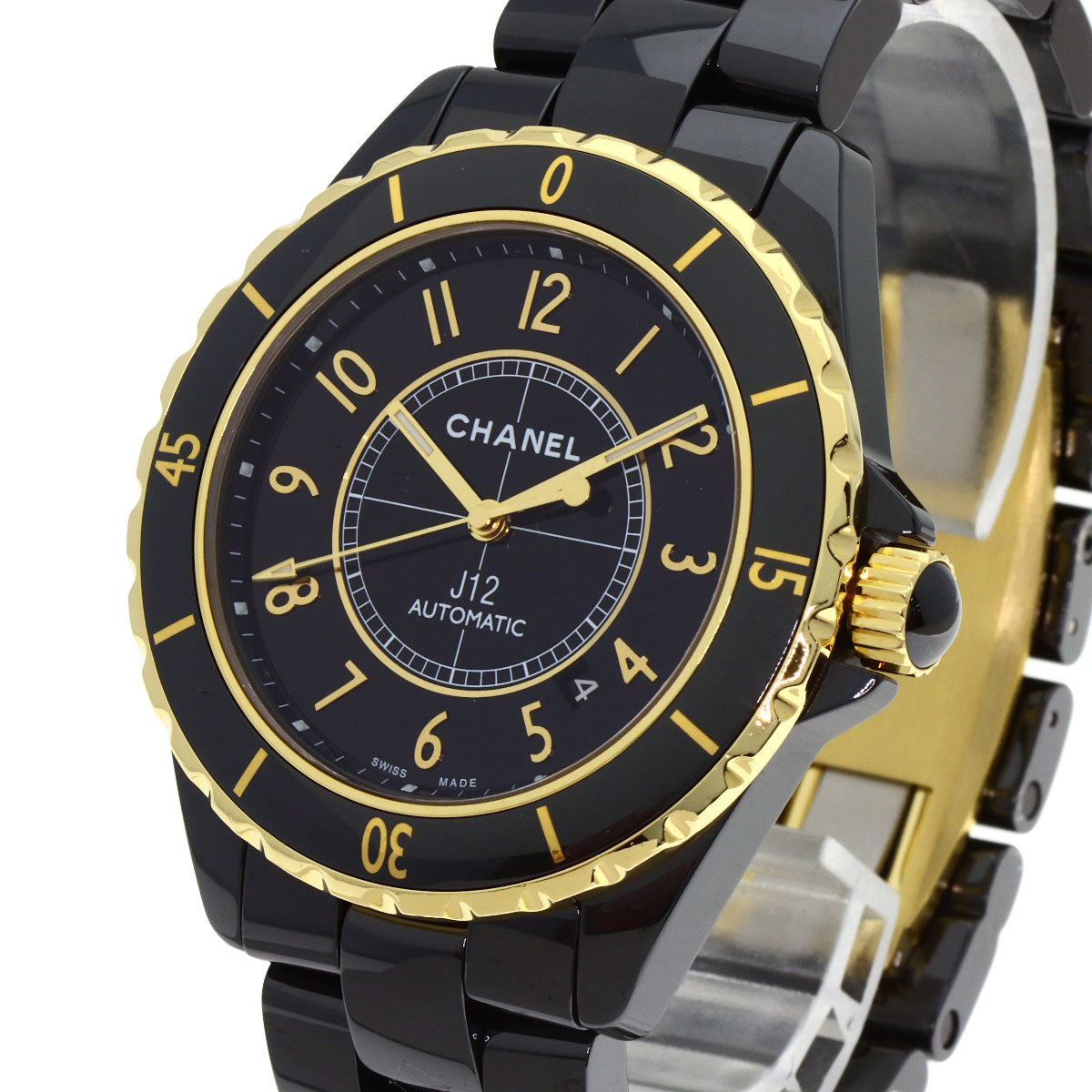 CHANEL シャネル H2129 J12 42mm キャリバー3125 腕時計 セラミック メンズ 中古