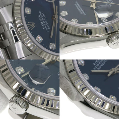 ロレックス 16234G デイトジャスト 10P ダイヤモンド 腕時計 中古 商品画像18